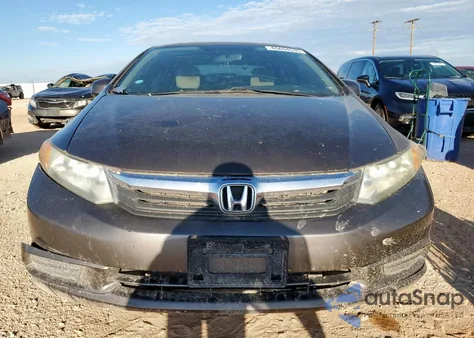 2012 Honda Civic Ex из США, поврежденный, VIN 2HGFB2F84CH534956